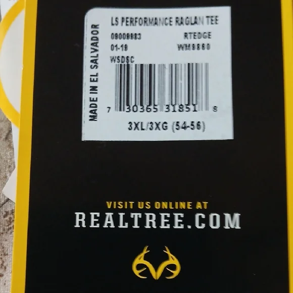 NWT Real tree Camo men's Shirt - Long Sleeve Outdoor Style - Picture 5 of 9